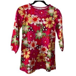 HANNA ANDERSSON Bright Boho Floral Dress sz 8 (130) New without Tags